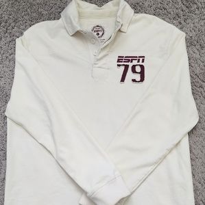 ESPN 1979 vintage Rugby Polo Type Shirt